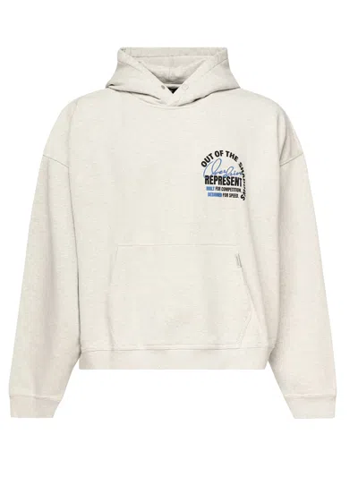 Represent Out Of The Shadows Sweatshirt In White