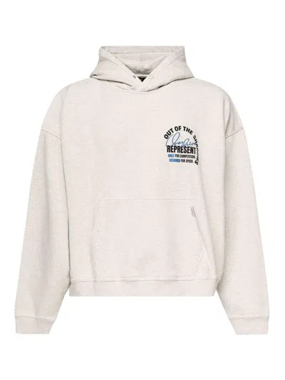Represent Out Of The Shadows Sweatshirt In White