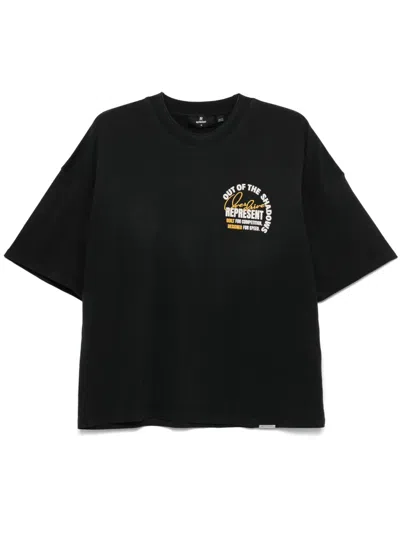 Represent Out Of The Shadows T-shirt In Black