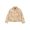 Represent Shearling-collar Jacket In Multi