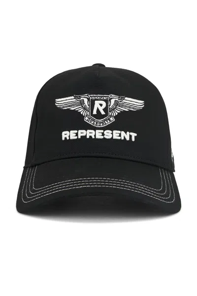 Represent Overdrive Badge Cap In Black
