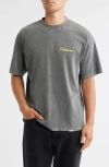 Represent Script Logo T-shirt In Gray
