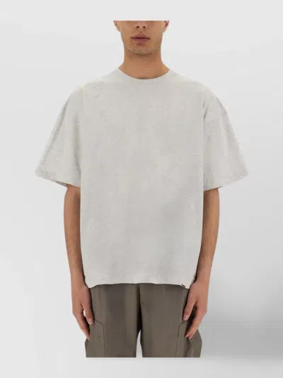 Represent Oversized Crew Neck T-shirt With Short Sleeves In Grey