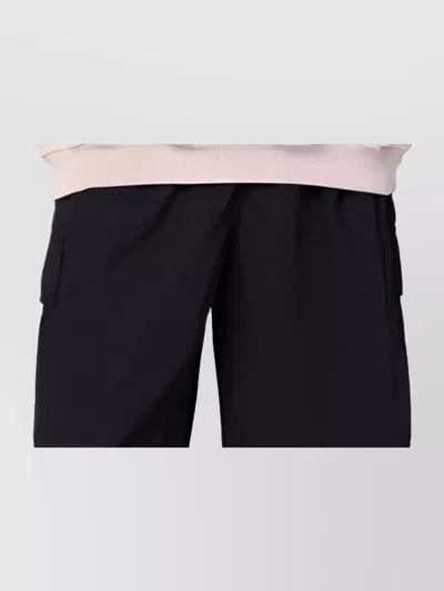 Represent Oversized Hooded Sweatshirt Front Pocket In Black