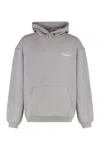 Represent Oversized Hooded Sweatshirt In Gray