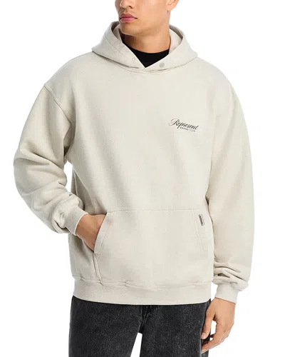 Represent Oversized Owner's Club Hoodie In Gray