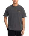 Represent Script Logo T-shirt In Gray