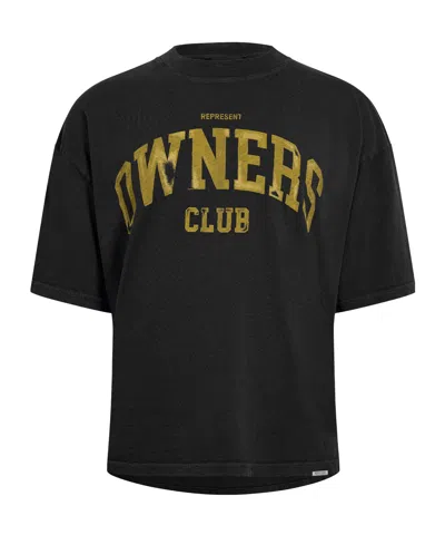 Represent Oversized T-shirt In Black