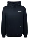 Represent Relaxed Fit Hoodie With Graphic Back And Subtle Logo In Blue