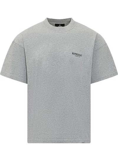 Represent Own Club T-shirt In Ash Grey