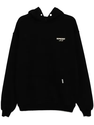 Represent Owner Club Hoodie In Black