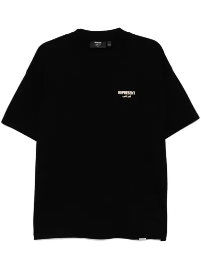 Represent Owner Club T-shirt In Black