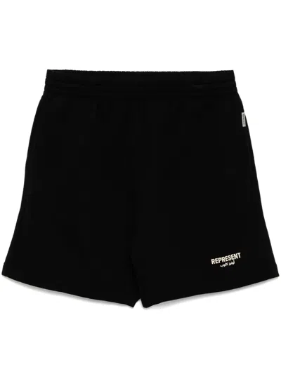 Represent Owner Club Track Shorts In Black