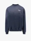 Represent Owners Club Cotton Sweatshirt With Frontal Logo Print In Blue