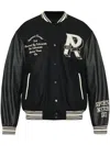 Represent Owners Club Varsity Jacket In Black