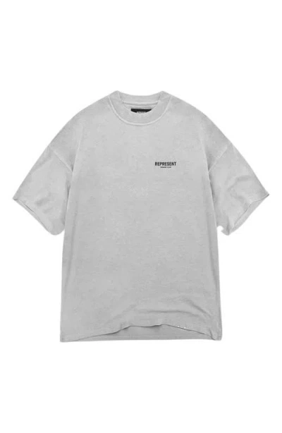 REPRESENT REPRESENT OWNERS' CLUB COTTON LOGO GRAPHIC T-SHIRT