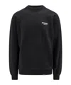 Represent Owners Club Logo Printed Crewneck Sweatshirt In Black