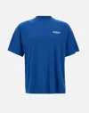 Represent Chest Logo-print T-shirt In Blue