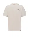 Represent White Cotton T-shirt In Neutral