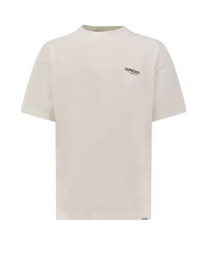 Represent Owners Club Cotton T-shirt In Neutral