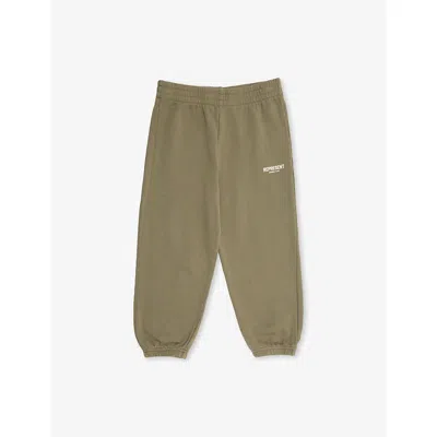 Represent Kids' Owners Club Cotton-jersey Jogging Bottoms 1 In Green