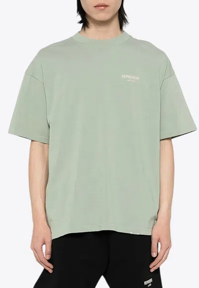 Represent Owners Club Crewneck T-shirt In Green