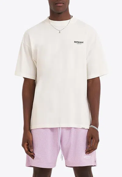 Represent Owners Club Crewneck T-shirt In Weiss