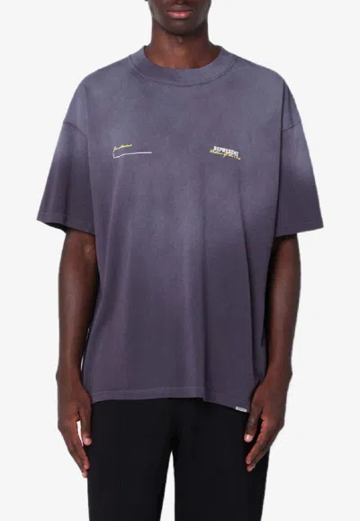 Represent Owners Club Faded T-shirt In Purple