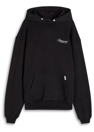 REPRESENT REPRESENT OWNERS' CLUB HOODED COTTON SWEATSHIRT