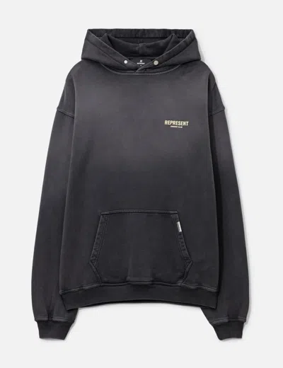 Represent Owners Club Hoodie In Black