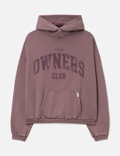 Represent Owners Club Hoodie In Purple
