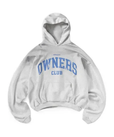 Represent Owners Club Hoodie In Gray
