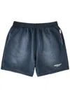 Represent Club Owners Elastic Waistband Shorts In Mid Blu