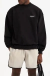 Represent Owners Club Logo Printed Crewneck Sweatshirt In Black