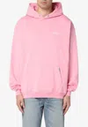 Represent Owners Club Logo Hooded Sweatshirt In Pink
