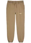 Represent Owners Club Logo-print Cotton Sweatpants In Brown