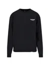 Represent Owners Club Logo Printed Crewneck Sweatshirt In Black