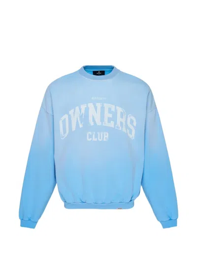Represent Owners Club Logo-print Sweatshirt In Animal Print