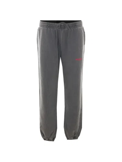 Represent Owners Club Logo-print Track Pants In Gray