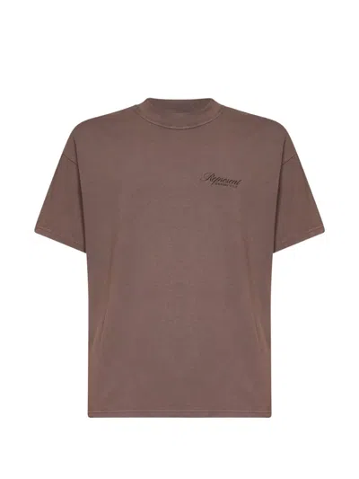 Represent Owners Club Logo-print T-shirt In Brown