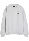 Represent Owners Club Printed Cotton Sweatshirt In White