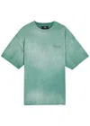 Represent T-shirt Owners Club Script In Green