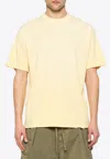 Represent Owners Club Printed Crewneck T-shirt In Yellow