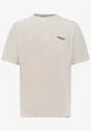 Represent White Cotton T-shirt In White
