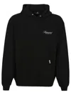 Represent Black Hoodie With Logo Lettering Detail On The Front And Maxi Logo Print On The Rear In Cotton Man In Black