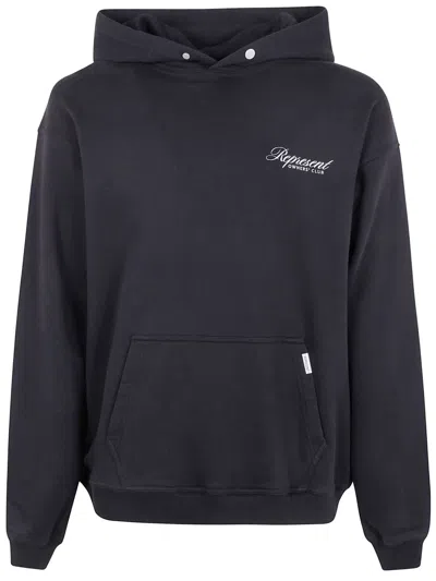 Represent " Owners Club Script" Hoodie In Black