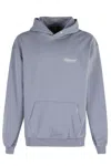 Represent Owners Club Script Hoodie In Blue