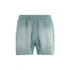 Represent Owners Club Script Mesh Shorts In Green