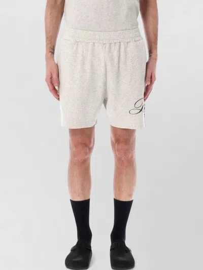 Represent Owners Club Script Shorts Side Pockets In White