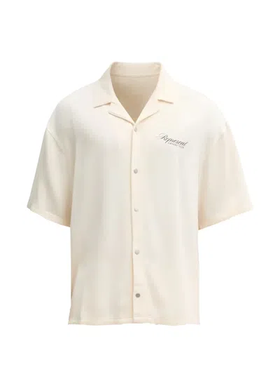 Represent Owners Club Script Short-sleeve Shirt In Neutral